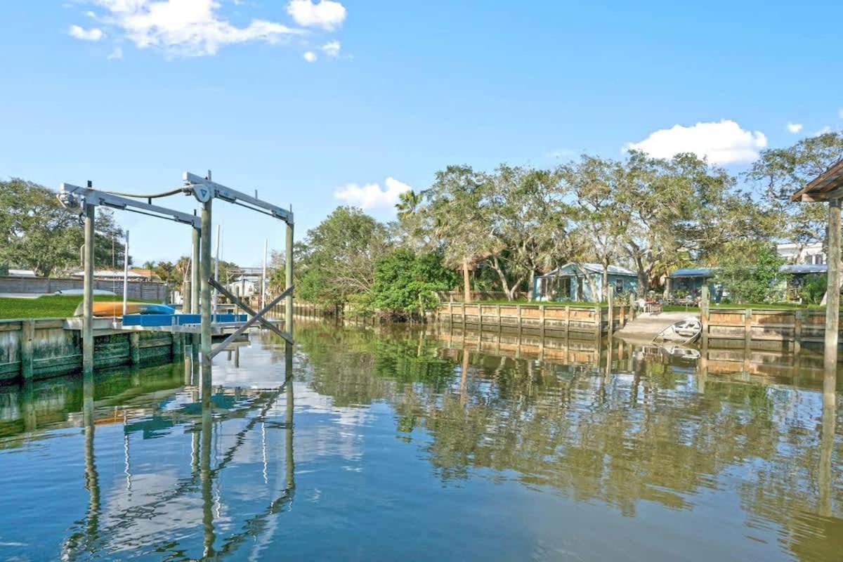 Coral Cottage, Stylish Studio Suite On Canal, Walkable To Beach, Private Parking 圣奥古斯丁 外观 照片