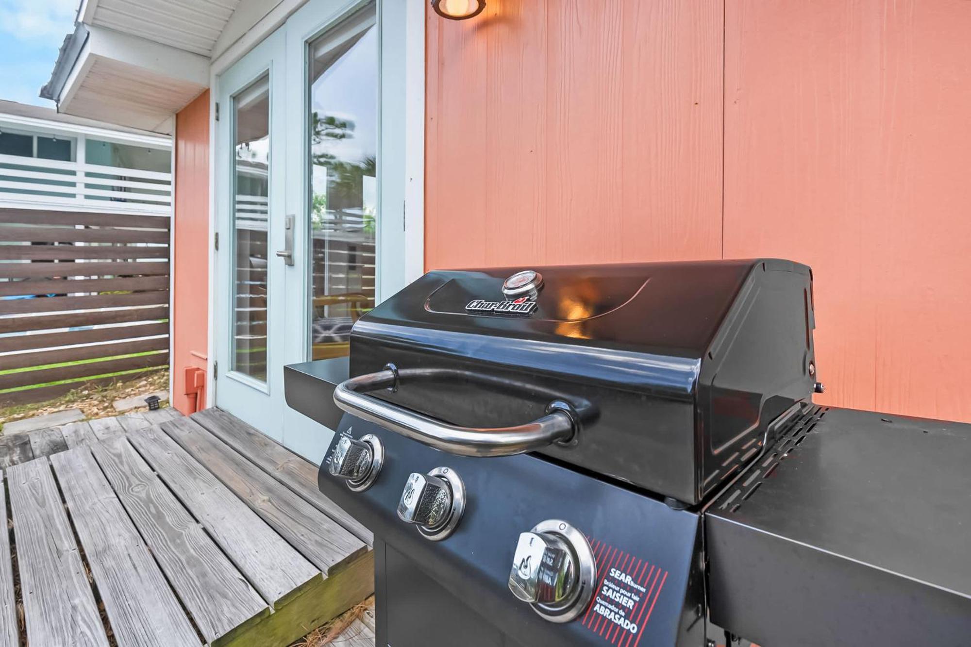 Coral Cottage, Stylish Studio Suite On Canal, Walkable To Beach, Private Parking 圣奥古斯丁 外观 照片